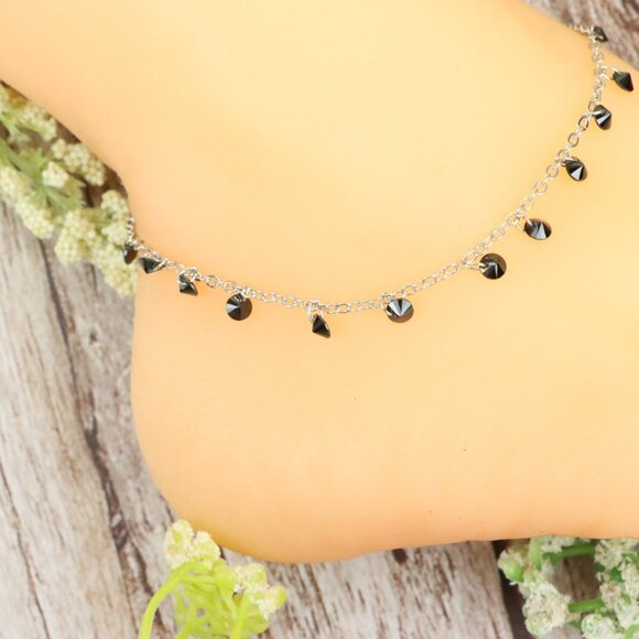 Dainty Anklet for Women – Elegant Everyday Jewelry & Perfect Gift | MLCRC2171 - Picture 4 of 10